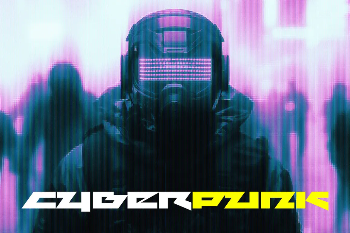 Cyberpunk Photoshop Effects Bundle