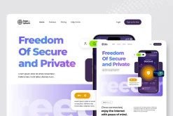 Cyber Swift Ink - VPN Landing Page