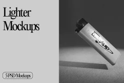 3D Lighter Mockup