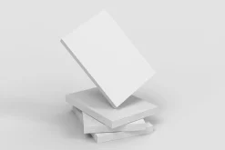 3d Stacked Book Covers Template