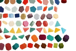 3D vector geomertic shapes