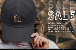 Dad Hat w/ Embroidered Patch Mockup