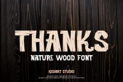 Dakodur - Nature Wood Font