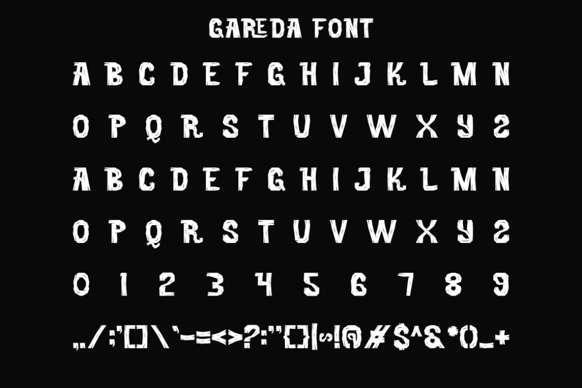 Dakodur - Nature Wood Font