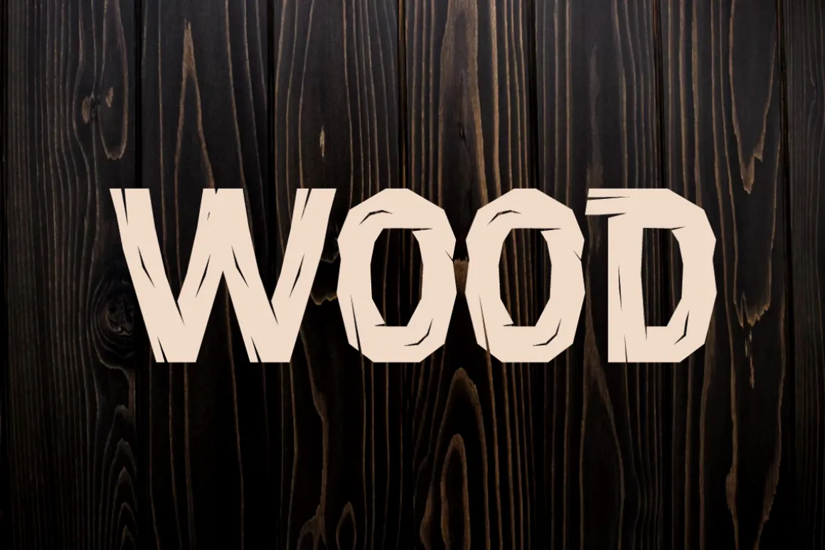 Dakodur - Nature Wood Font