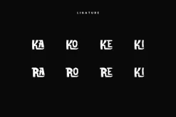 Dakodur - Nature Wood Font