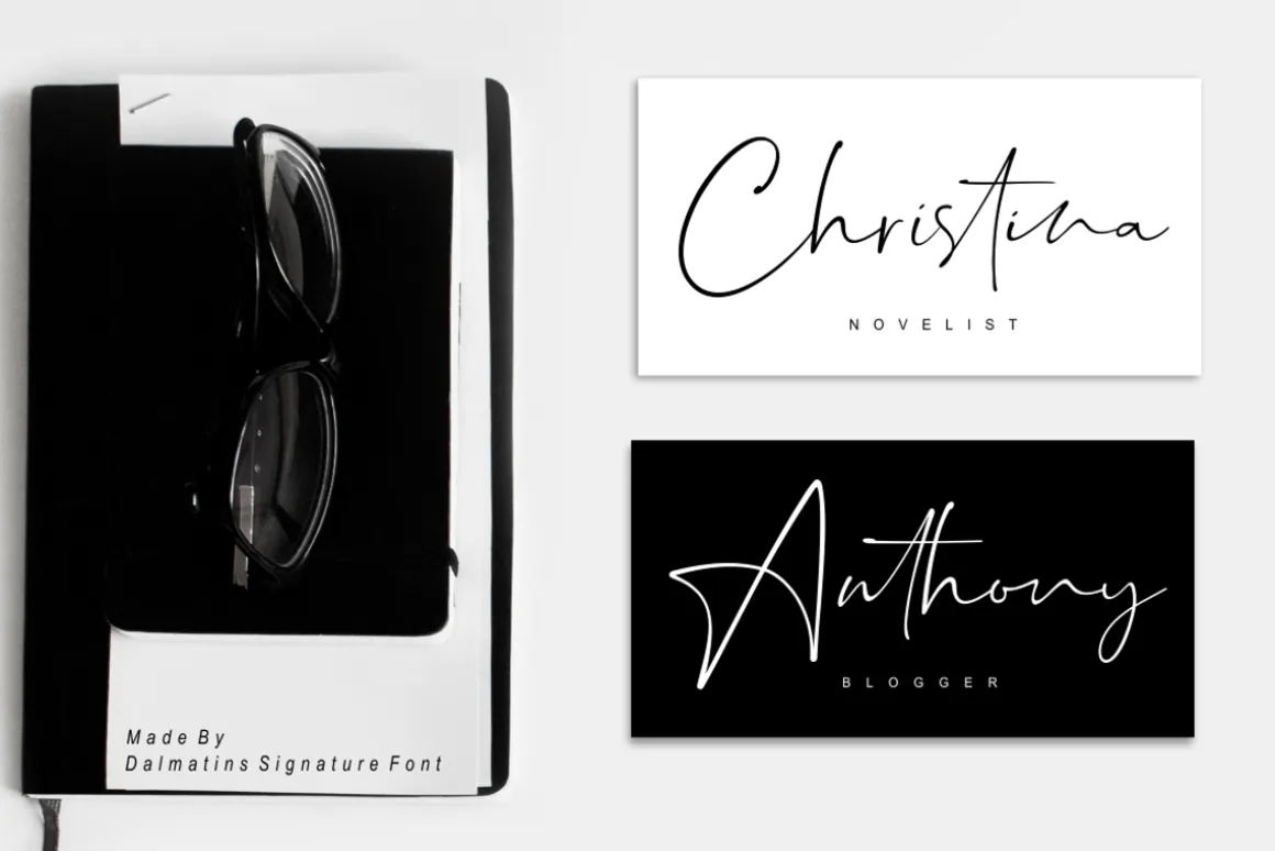 Dalmatins // Elegant Signature Font