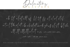 Dalmatins // Elegant Signature Font