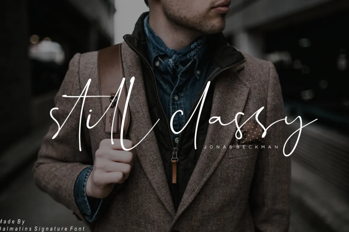 Dalmatins // Elegant Signature Font