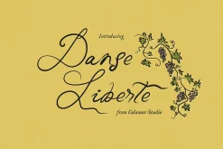 Danse Liberte Handwritten Font