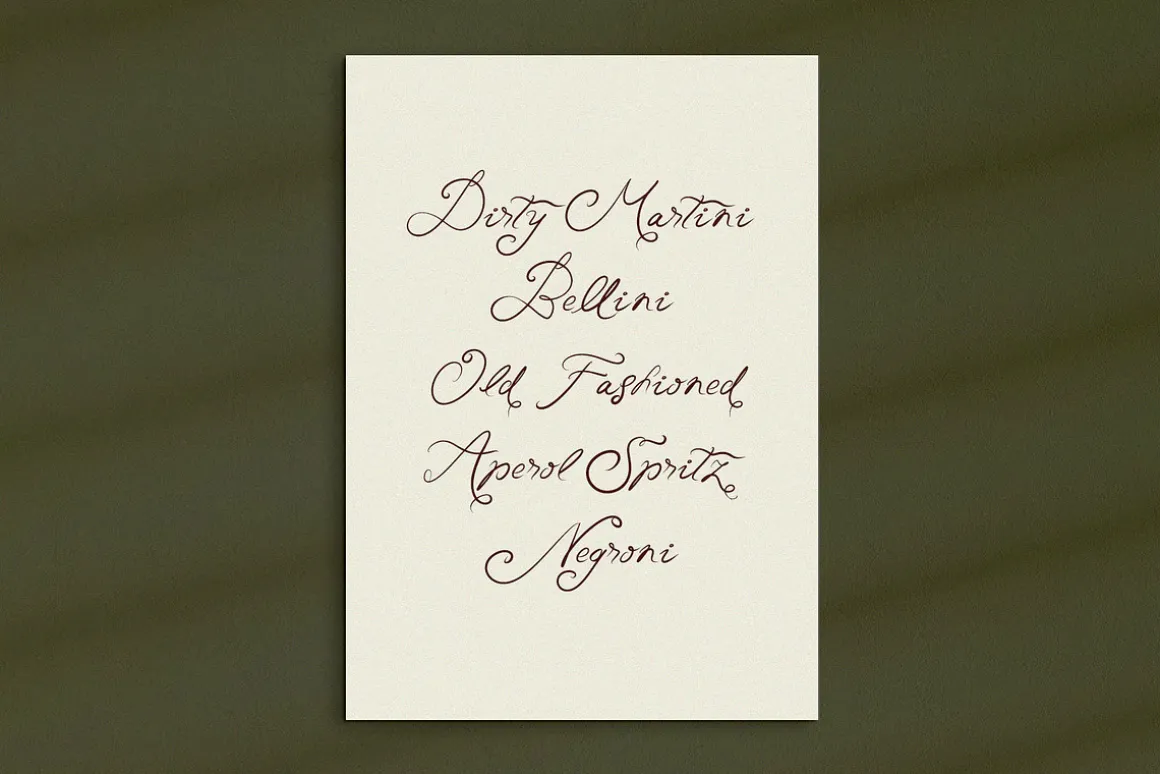 Danse Liberte Handwritten Font