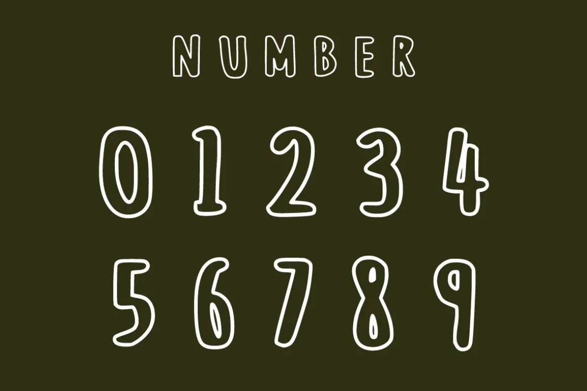 DANTE Outline Font