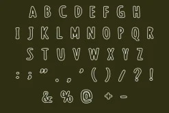 DANTE Outline Font