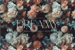 Dark floral patterns & prints