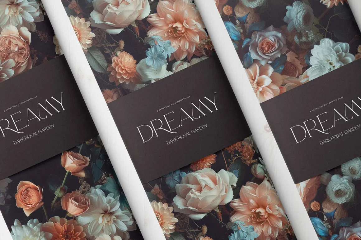 Dark floral patterns & prints
