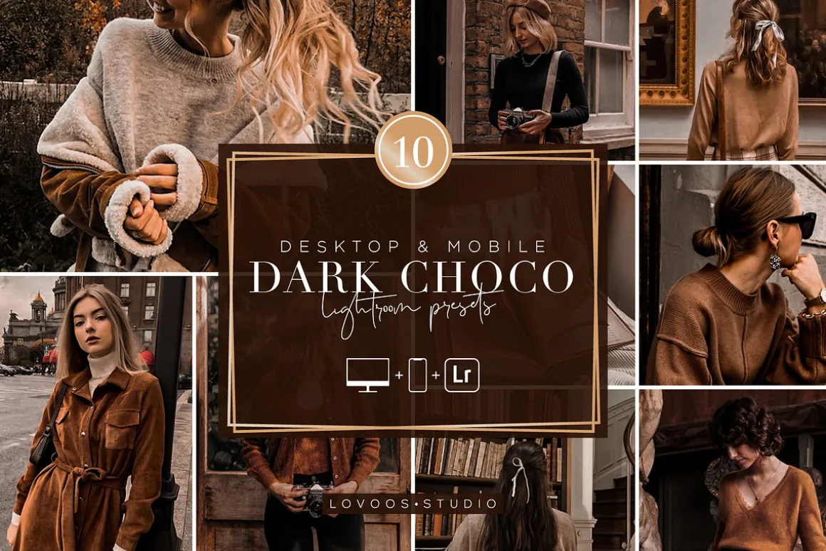 DARK CHOCO - Lightroom Presets