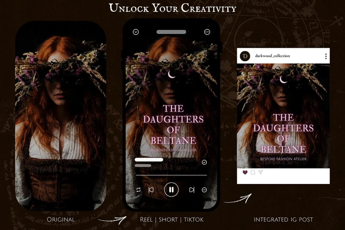 Darkwood Aesthetic Video Bundle