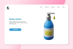 3D Beauty Care Icon Set