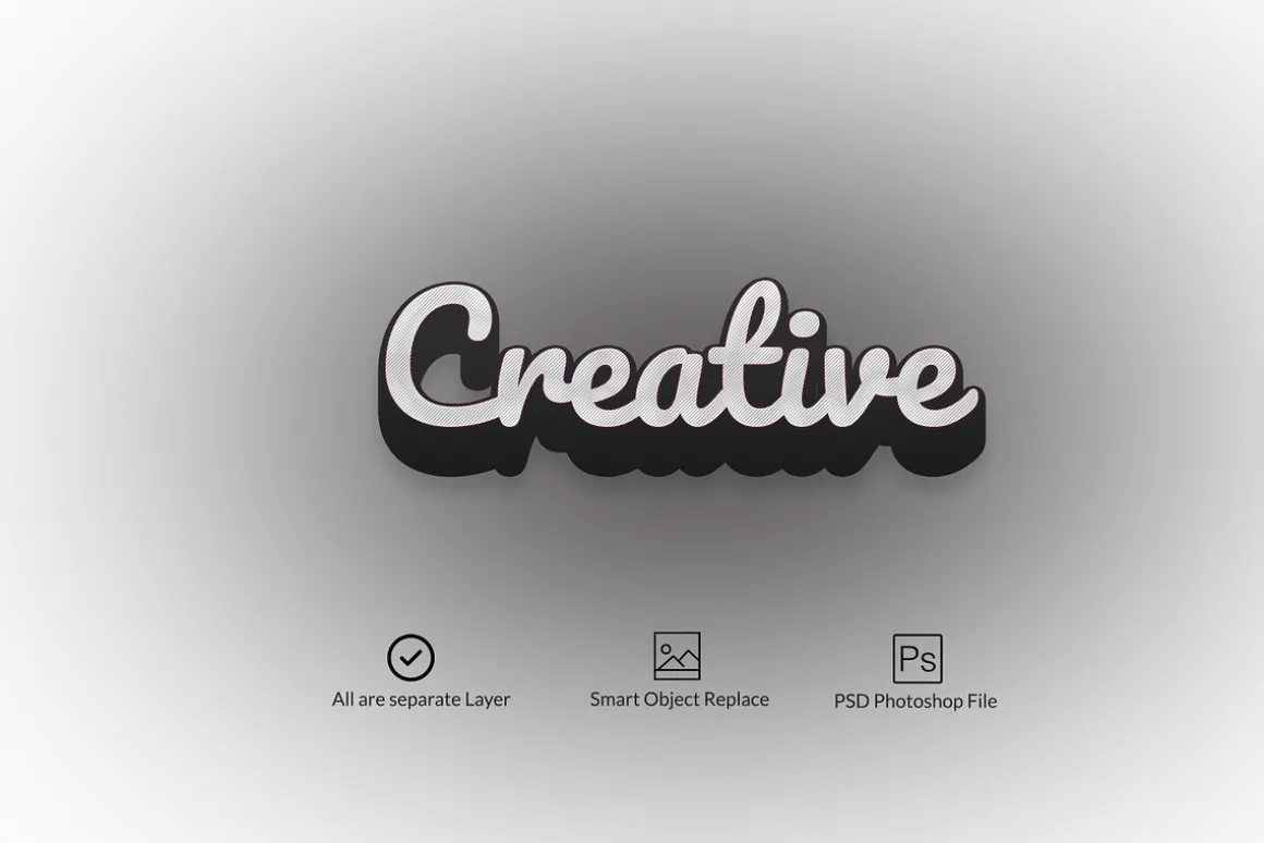 3D Bundle Photoshop Layer Style 2