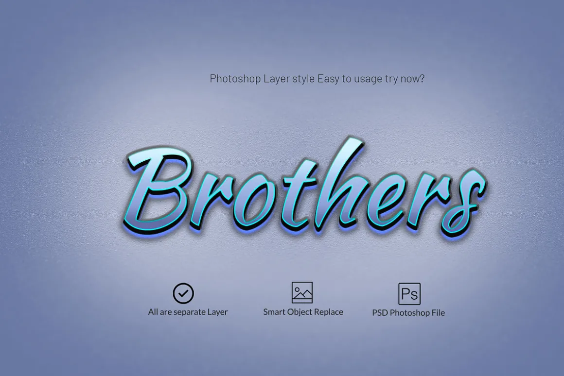 3D Bundle Photoshop Layer Style 2