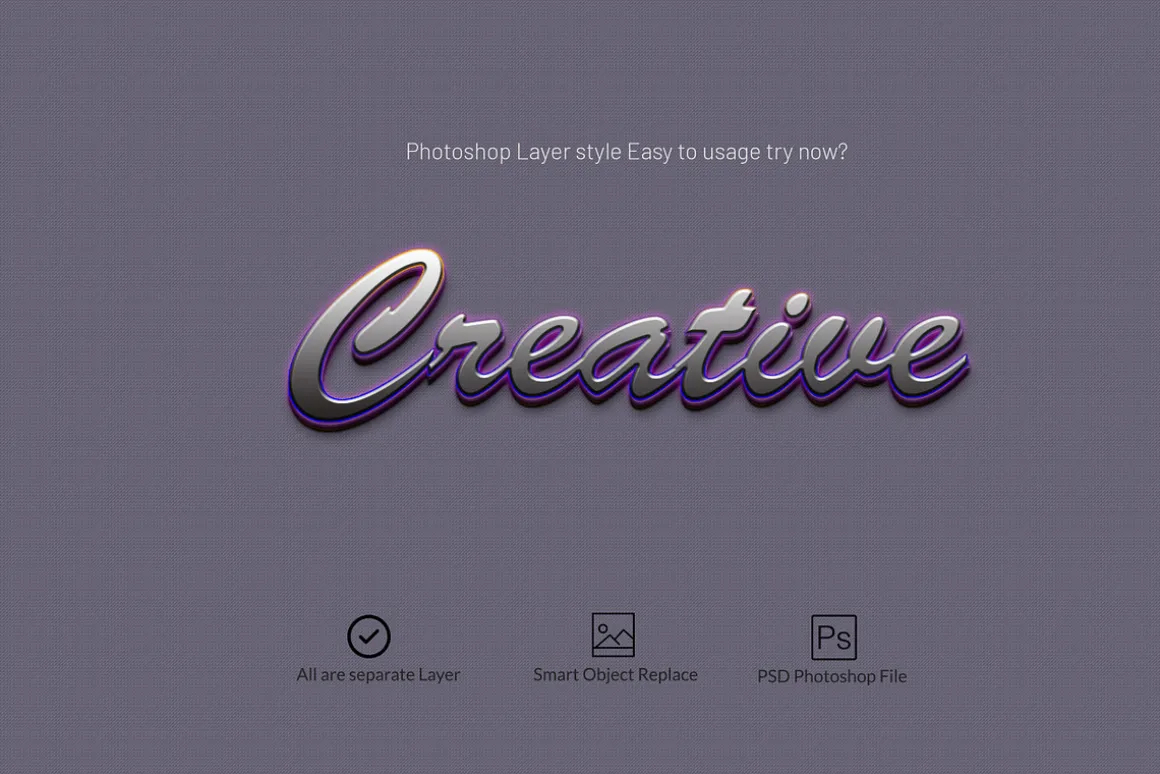 3D Bundle Photoshop Layer Style 2