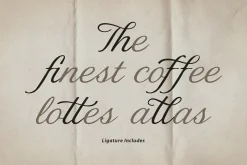 De Lesa Paquetts Classic Script Font