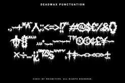 Deadwax - Death Metal Fonts