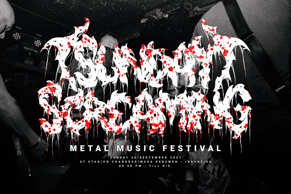 Deadwax - Death Metal Fonts