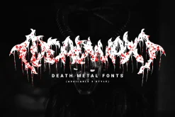 Deadwax - Death Metal Fonts