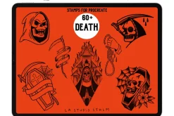 Death - Tattoo Flash Stamp Set