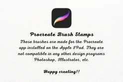 100 Death Procreate Stamps