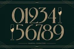 Decobra Art Deco Font