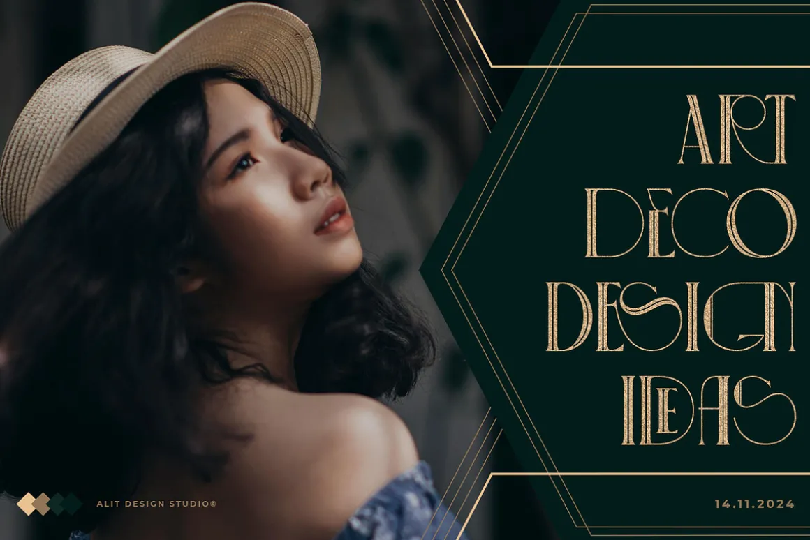 Decobra Art Deco Font