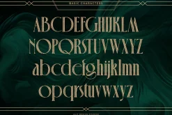 Decobra Art Deco Font