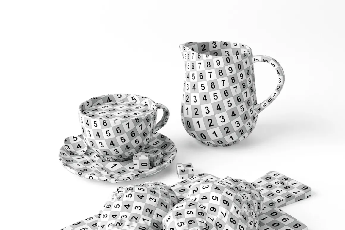 Decor Set Chocolate Croissant
