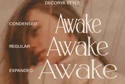 Decorya - 3 Font Modern