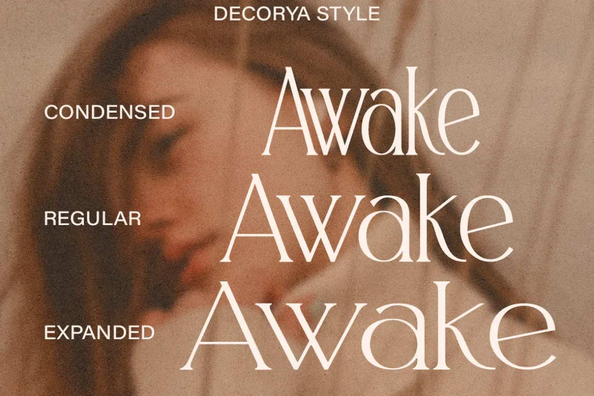 Decorya - 3 Font Modern