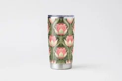 10 Deco Tulips Seamless Patterns