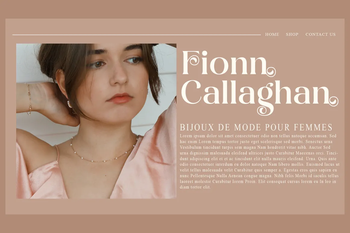 Degila Modern and Stylish Serif Font