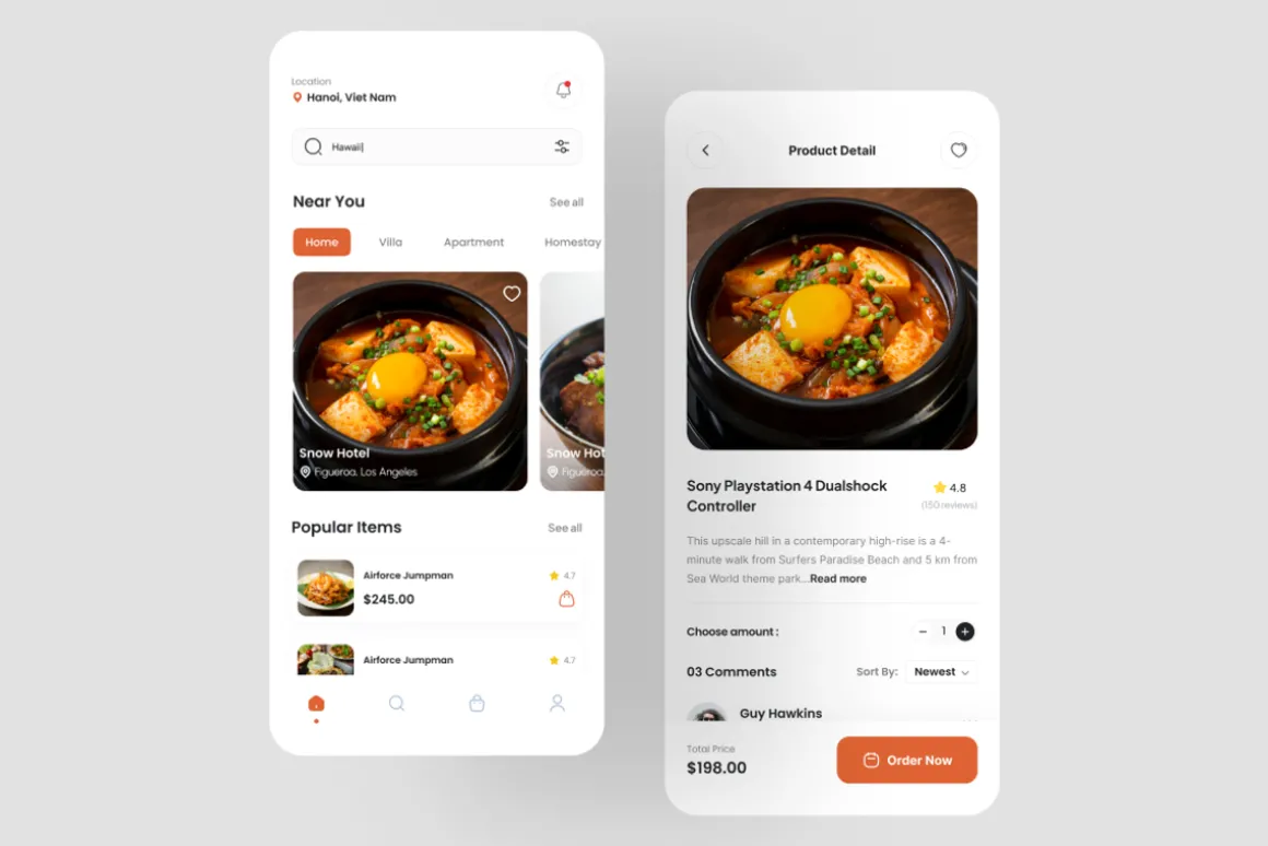 Delifood - Food Deliver App UI Kit