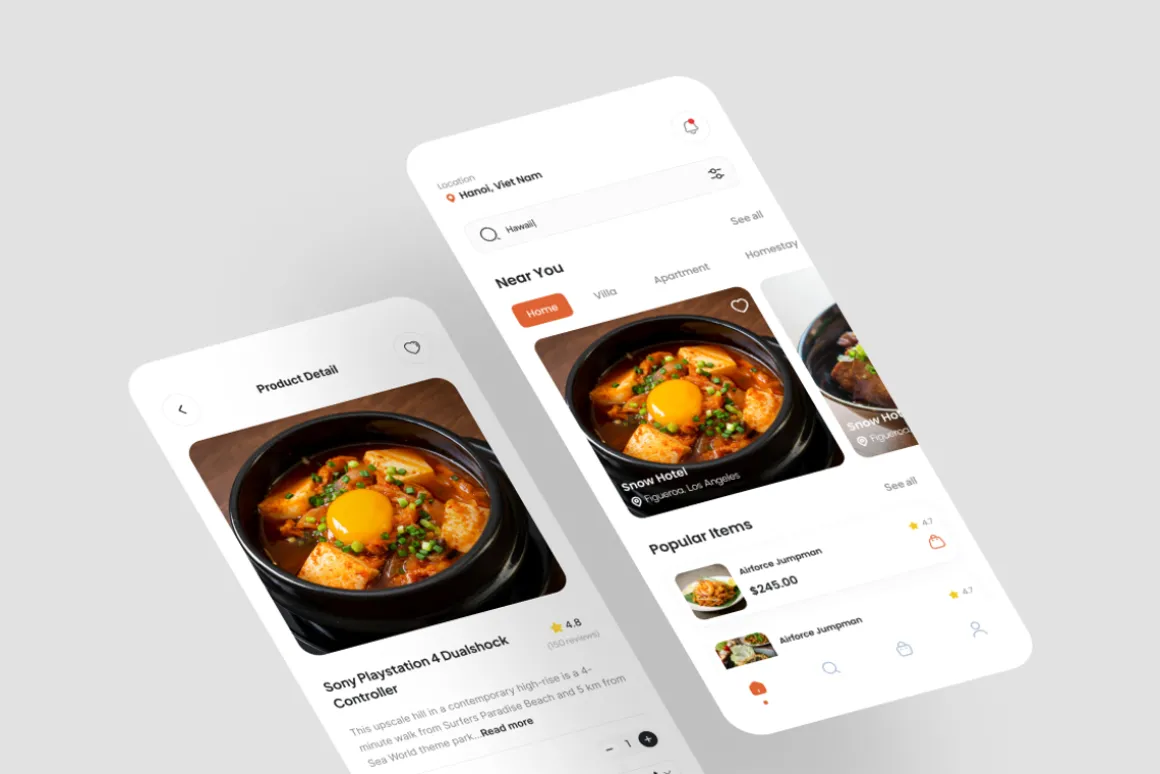 Delifood - Food Deliver App UI Kit