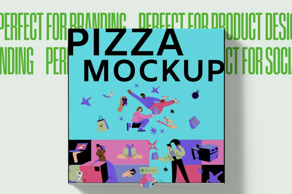 Delivery Flat Characters