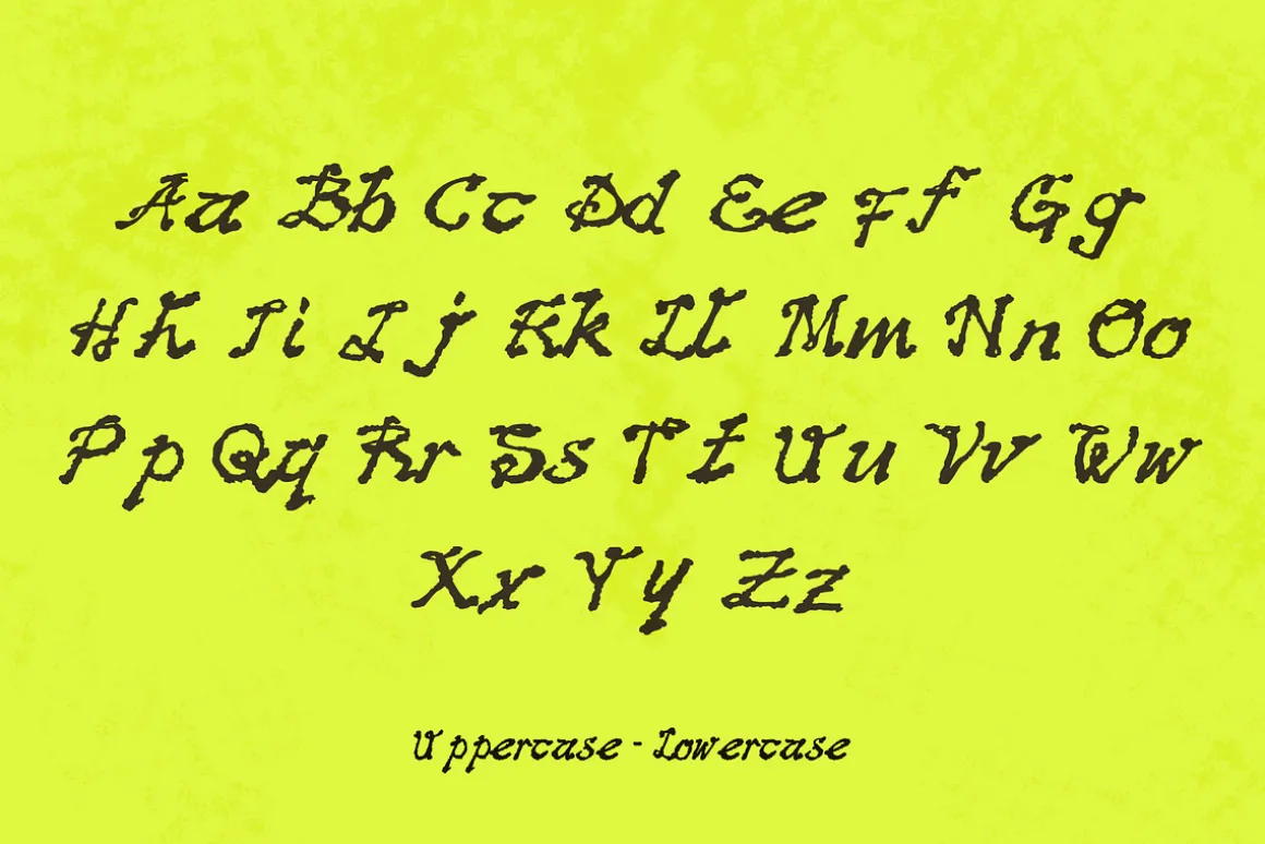 Delth - Gritty Shoegaze Font