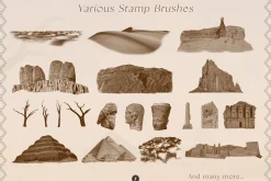 Desert Procreate Brushes