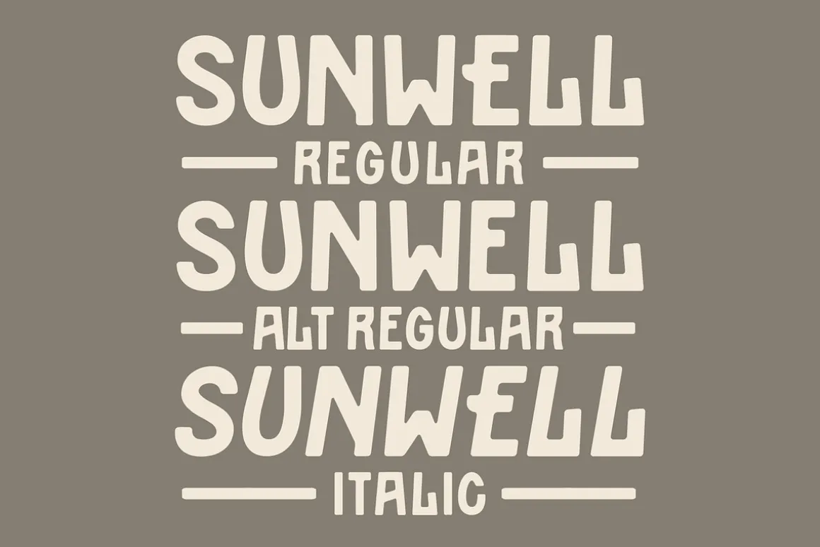 Desert Rope Font Duo