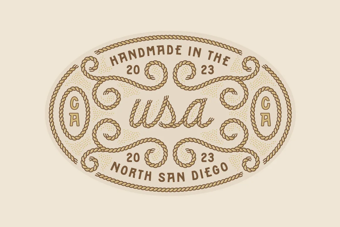 Desert Rope Font Duo