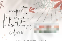 Desert Rose Procreate Palette