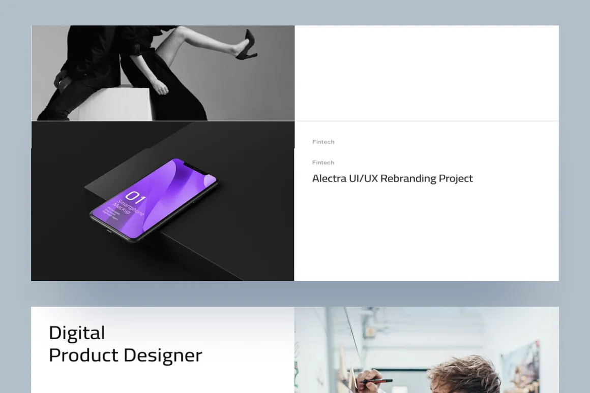 DesignPilot-Clean Portfolio Framer
