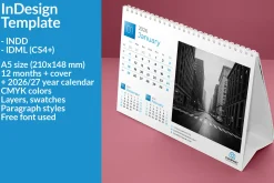 Desk Calendar 2026 (DC009-26-S)