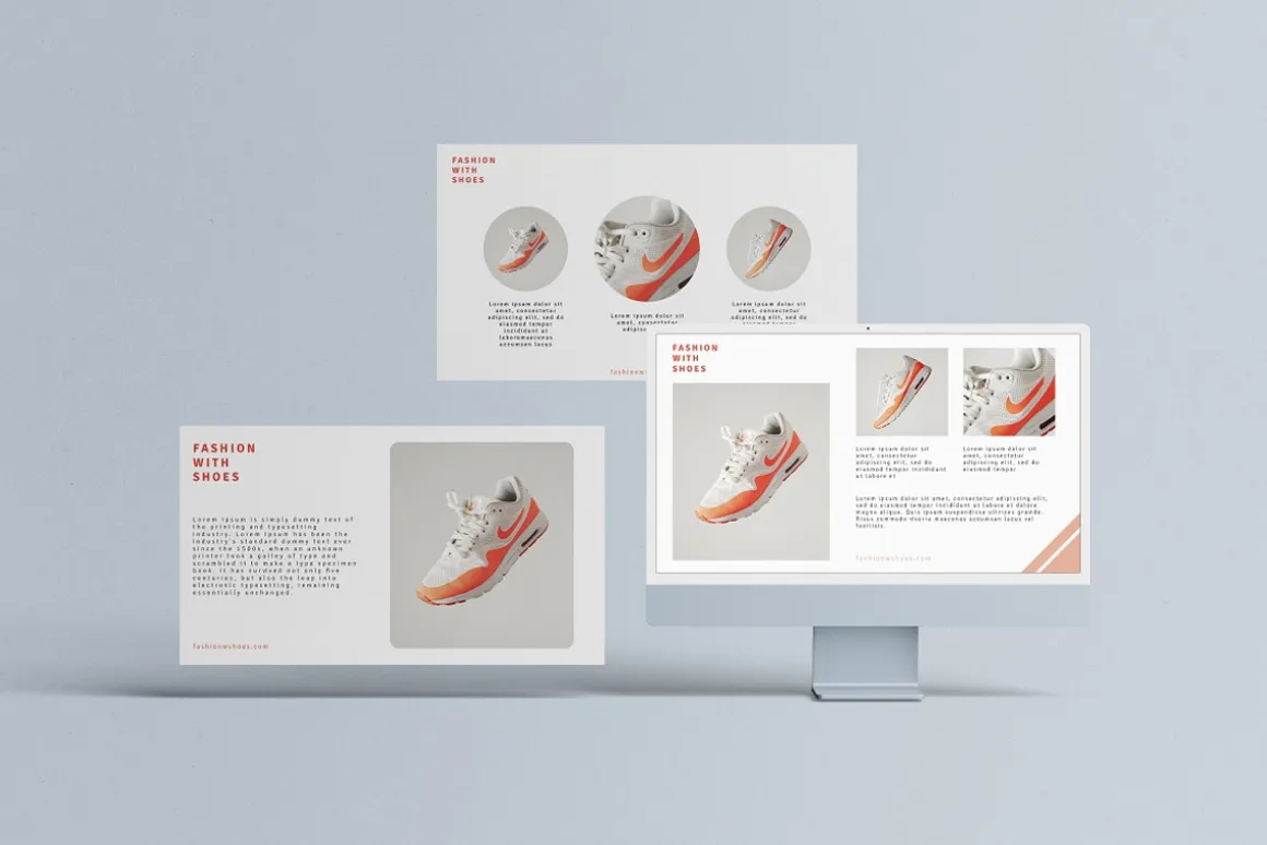 Desktop Screen Mockup Full Color
